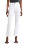 Ag Farrah High Rise Ankle Bootcut Jeans In Modern White In Modern White