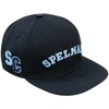 Pro Standard Black Spelman College Jaguars Arch Over Logo Evergreen Snapback Hat In Black
