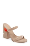 Off-white Pop Bulky Sandals In Beige Orange