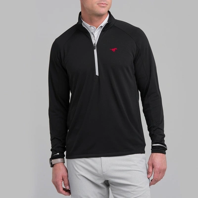 Zero Restriction Smu | Z425 1/4 Zip Pullover | Collegiate In Black