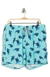 RAINFOREST RAINFOREST TURTLES OF THE SEA SWIM TRUNKS