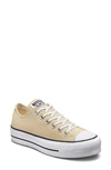 Converse Chuck Taylor® All Star® Lift Platform Oxford Sneaker In Oat Milk/ White/ Black