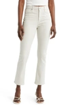 Ag Mari High Waist Slim Ankle Straight Leg Jeans In Fade To Graye