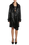 TOM FORD CROC EMBOSSED LEATHER COAT