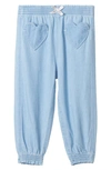 HATLEY HEART PATCH POCKET COTTON CHAMBRAY JOGGERS