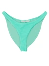 Alexander Wang T T By Alexander Wang Bikini Briefs With Logo In Green