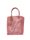 MANEBI MANEBÍ NET RAFFIA HANDBAG