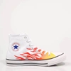 CONVERSE CHUCK TAYLOR ALL STAR MEN'S HIGH ARCHIVE PRINT WHITE HI SHOES