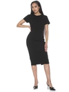 Alexia Admor Quinn Stretch Sheath Dress In Navy