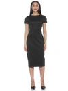 Alexia Admor Crysta Stretch Sheath Dress In Black