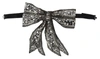 DOLCE & GABBANA Dolce & Gabbana Crystal Beaded Sequined Catwalk Necklace Women's Bowtie