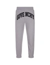 Givenchy Cotton Logo Sweatpants Men In Grey