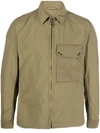 Ten C Polyamide Mid-layer Jacket In Green