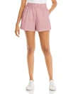 BLANKNYC WOMENS LINEN HIGH RISE CASUAL SHORTS