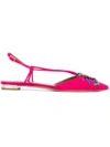 AQUAZZURA 'Ananas' summer ballerinas,ASSFLAS0SUEPPK12058120