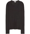 JAMES PERSE LONG-SLEEVED COTTON TOP,P00266932