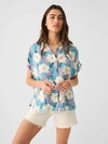 Faherty Breeze Shirt In Summer Sky Hawaiian