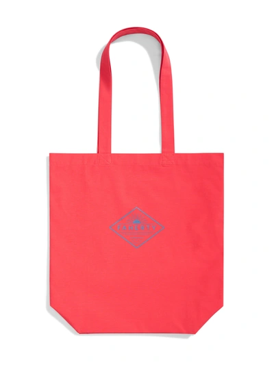 Faherty All Day Tote Bag In Hibiscus