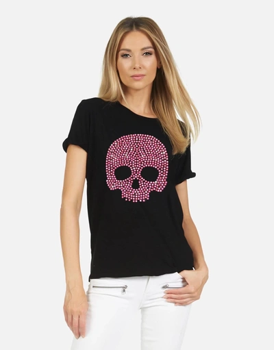 Lauren Moshi X Edda X Nailhead Skull In Black