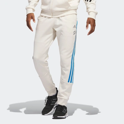 Adidas Originals Men's Adidas Capable Of Greatness Joggers In White
