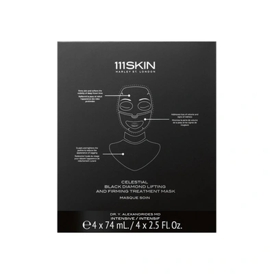 111SKIN CELESTIAL BLACK DIAMOND LIFTING AND FIRMING TREATMENT MASK BOX