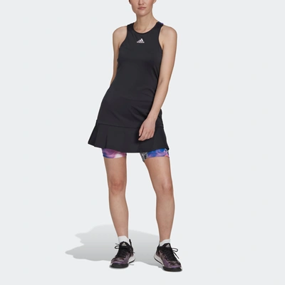 Adidas Originals Adidas Women's Aeroready Y-back Tennis Dress In Black