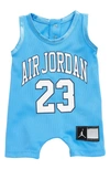 Jordan Jersey Graphic Romper In University Blue