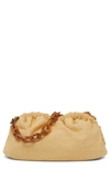 Mansur Gavriel Twist Cloud Clutch In Natural