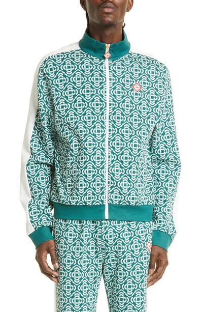 Casablanca Monogram Track Top In Multicolour