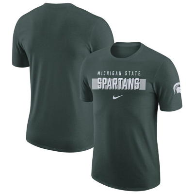 Nike Green Michigan State Spartans Campus Gametime T-shirt