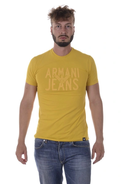 Armani Jeans Aj Topwear In Yellow
