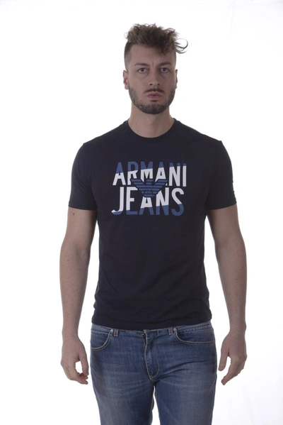 Armani Jeans Aj Topwear In Blue