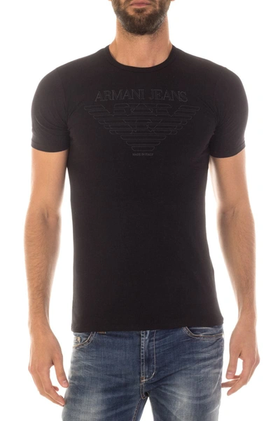 Armani Jeans Aj Topwear In Black