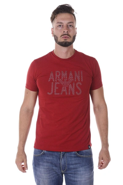Armani Jeans Aj Topwear In Red
