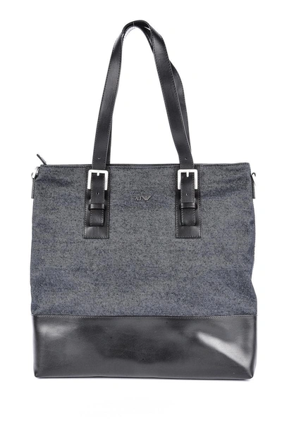 Armani Jeans Aj Work Bag In Denim