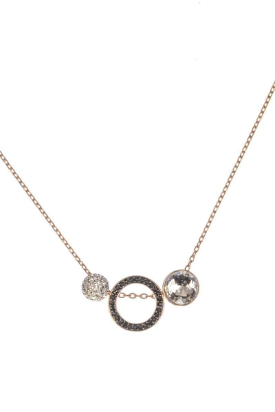Swarovski Necklace In Black