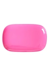 Rice Set Of Four Oblong Melamine Plates In Fuchsia
