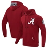 Pro Standard Crimson Alabama Crimson Tide Classic Pullover Hoodie In Crimson