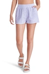 Steve Madden Glennon Eyelet Shorts In Pastel Lilac