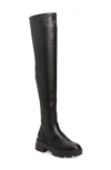 AZALEA WANG EUREVA FAUX LEATHER BOOT