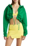 SOLELY FIT SOLELY FIT VERSATILE CROP HOODIE