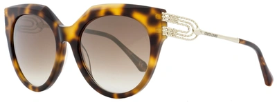 Roberto Cavalli Women's Sunglasses Rc1065 Gimignano 52g Havana/gold 56mm