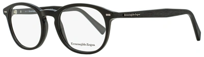 Ermenegildo Zegna Men's Eyeglasses Ez5070 005 Black 48mm