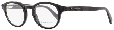 Ermenegildo Zegna Men's Eyeglasses Ez5108 001 Black 48mm
