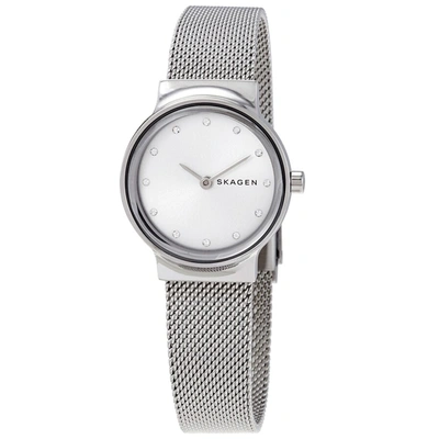 Skagen Women's Hald White Dial Watch