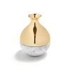Anna New York Dual Bud Vase In Gold