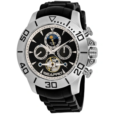 Seapro Men's Black Dial Watch