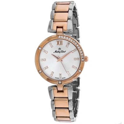 Mathey-tissot Women's Silver Dial Watch In White