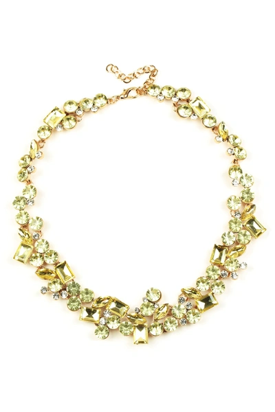 Eye Candy La Champagne Collar Necklace In Multi