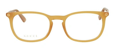 Gucci Gg0122o-30001526009 Round/oval Eyeglasses In Clear
